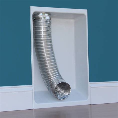 metal dryer vent boxes|wall mount dryer vent box.